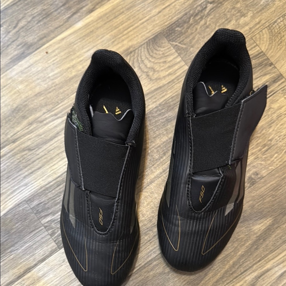 Adidas Black Athletic Shoes with Slip-On Design